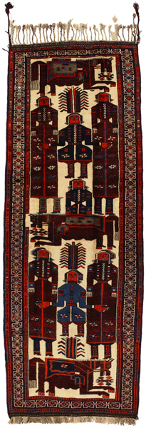 Bakhtiari - Qashqai Tappeto Persiano 393x138