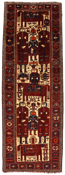 Bakhtiari - Qashqai Perser Teppich 417x147