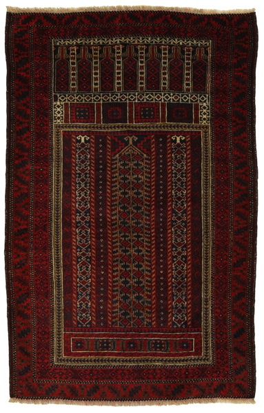 Baluch - Turkaman Tappeto Persiano 138x88
