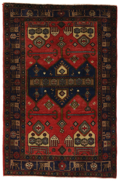 Koliai - Kurdi Tappeto Persiano 151x100