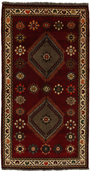 Yalameh - Qashqai Perser Teppich 198x107