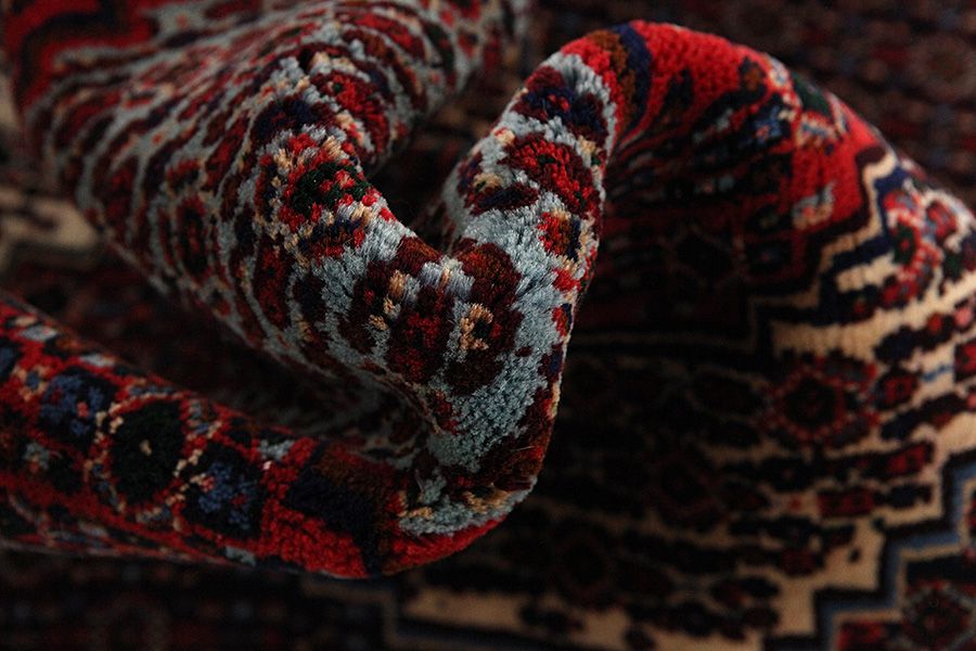 Senneh - Kurdi Tapis Persan 166x125 - Image 6