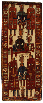 Teppich Bakhtiari Qashqai 343x137