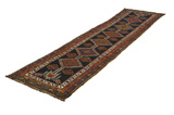 Qashqai - Antique Tappeto Persiano 405x99 - Immagine 2