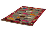 Gabbeh - Qashqai Perser Teppich 170x108 - Abbildung 2
