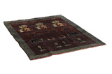 Gabbeh - Qashqai Tappeto Persiano 181x132 - Immagine 1