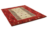 Gabbeh - Qashqai Tappeto Persiano 244x191 - Immagine 1