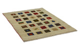 Gabbeh Perser Teppich 180x124 - Abbildung 1