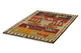 Gabbeh - Qashqai Perser Teppich 155x105 - Abbildung 2