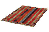 Gabbeh - old Tapis Persan 161x106 - Image 2
