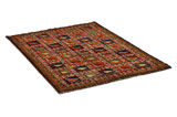 Gabbeh - Bakhtiari Perser Teppich 155x108 - Abbildung 1