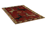 Gabbeh - Qashqai Perser Teppich 186x119 - Abbildung 1