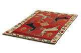Gabbeh - Qashqai Perser Teppich 186x119 - Abbildung 2