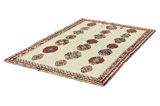 Gabbeh - Qashqai Tappeto Persiano 193x137 - Immagine 2