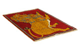 Kashkooli - Gabbeh Tappeto Persiano 127x84 - Immagine 1