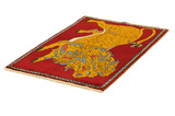 Kashkooli - Gabbeh Tappeto Persiano 127x84 - Immagine 2
