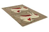 Gabbeh - Qashqai Perser Teppich 210x148 - Abbildung 1