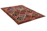 Patchwork Perser Teppich 205x145 - Abbildung 1