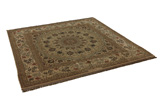 Isfahan Perser Teppich 195x195 - Abbildung 1