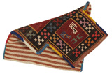 Qashqai - Saddle Bag Tappeto Persiano 38x28 - Immagine 2