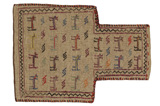 Qashqai - Saddle Bag Perser Teppich 52x38 - Abbildung 1