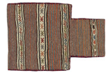 Qashqai - Saddle Bag Tapis Persan 51x37 - Image 1