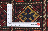 Qashqai - Saddle Bag Tappeto Persiano 50x38 - Immagine 4