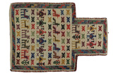 Qashqai - Saddle Bag Perser Teppich 52x38 - Abbildung 1