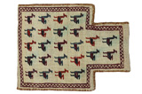Qashqai - Saddle Bag Perser Teppich 45x36 - Abbildung 1