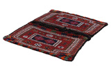 Jaf - Saddle Bag Tapis Persan 125x95 - Image 1