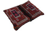 Jaf - Saddle Bag Tapis Persan 125x95 - Image 3