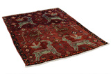 Lori - Gabbeh Perser Teppich 206x143 - Abbildung 1
