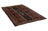 Qashqai - Gabbeh Perser Teppich 230x136 - Abbildung 1