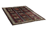 Gabbeh - Bakhtiari Perser Teppich 210x140 - Abbildung 1