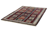 Gabbeh - Bakhtiari Perser Teppich 210x140 - Abbildung 2