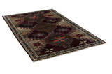 Gabbeh - Qashqai Tapis Persan 243x142 - Image 1