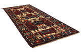 Bakhtiari - Qashqai Perser Teppich 364x145 - Abbildung 1