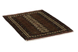 Baluch - Turkaman Perser Teppich 116x81 - Abbildung 1