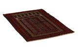 Baluch - Turkaman Perser Teppich 138x88 - Abbildung 1